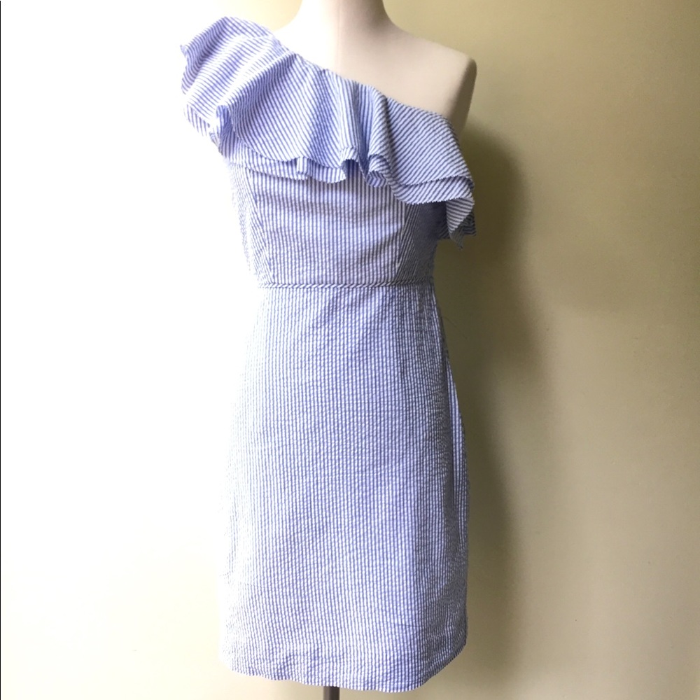 J.Crew Seersucker Summer Dress